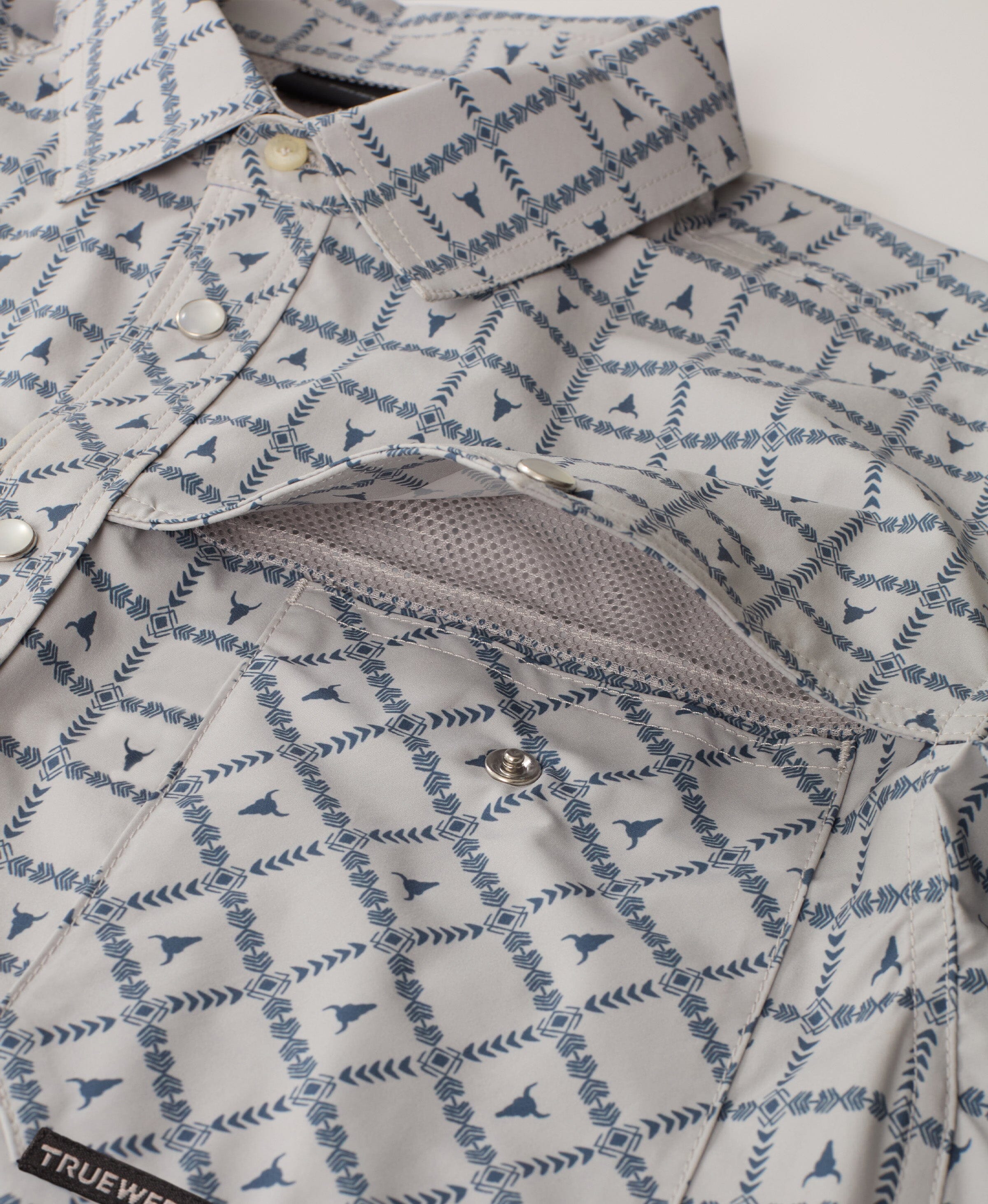 Western Cloud Short Sleeve Shirt