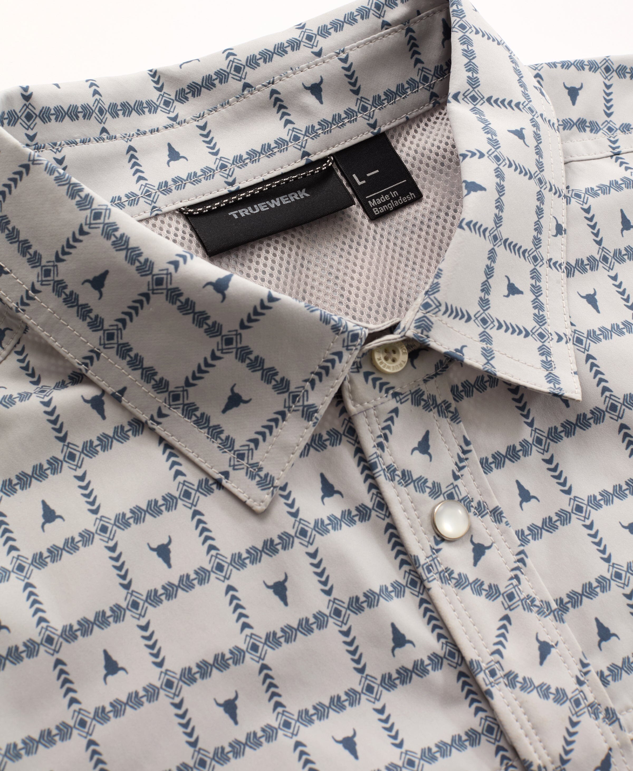 Western Cloud Short Sleeve Shirt