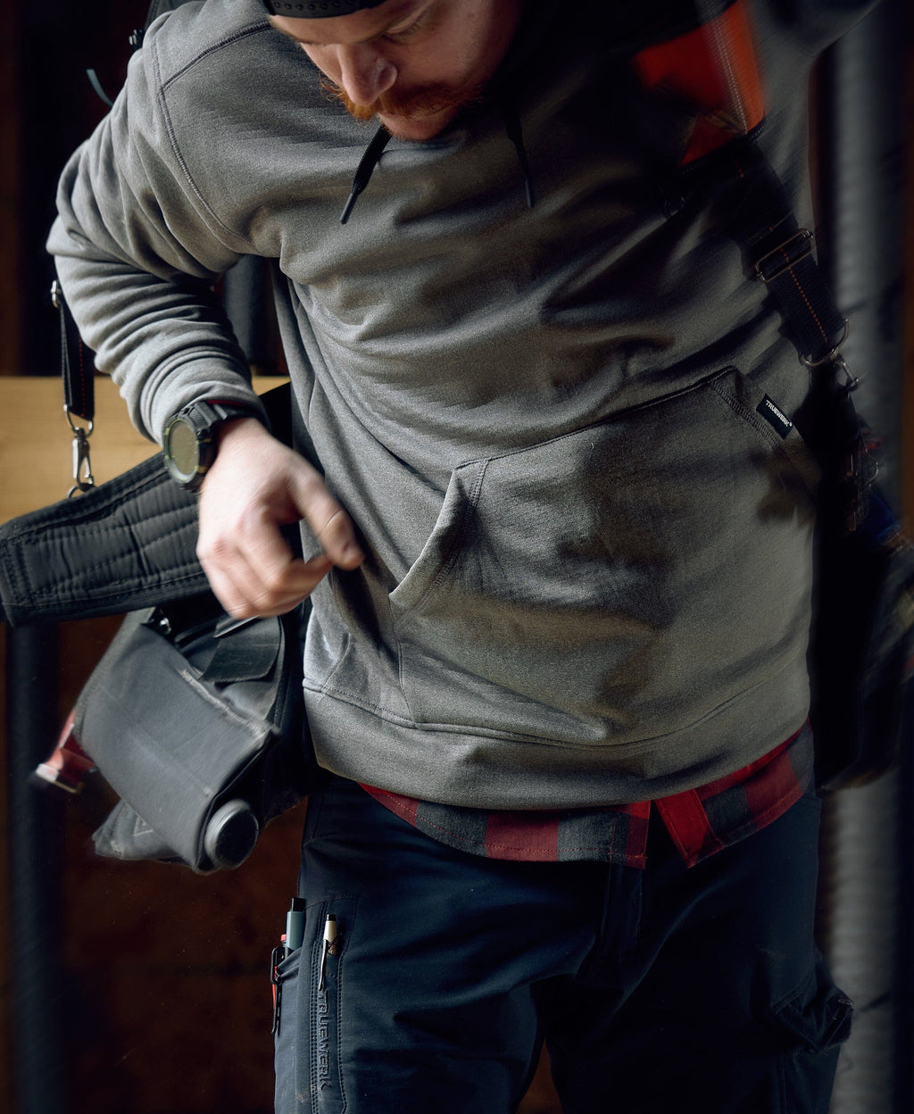 M2 Grid Hoodie