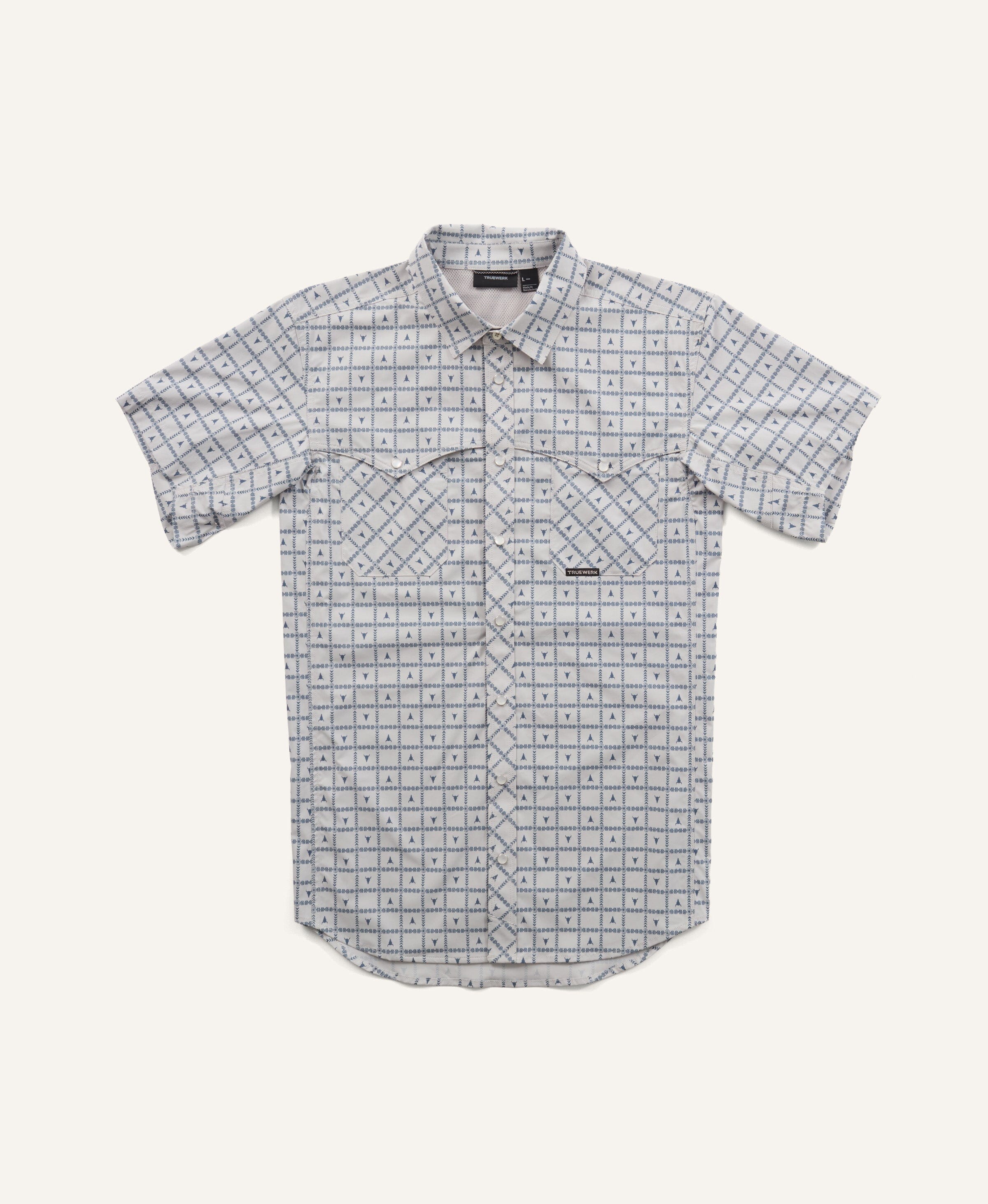 Western Cloud Short Sleeve Shirt